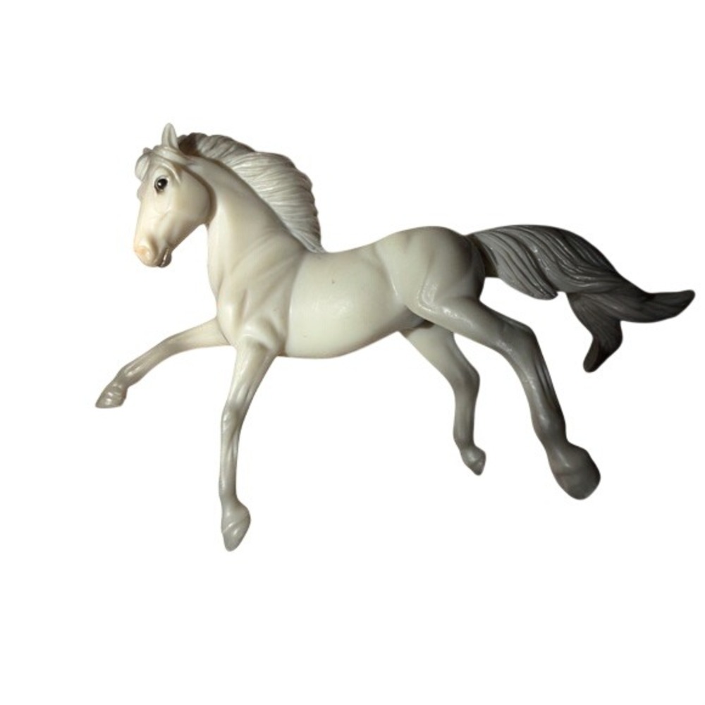 Breyer Reeves Horse Figurine Toy Grey Prancing Stablemate‎ Size
